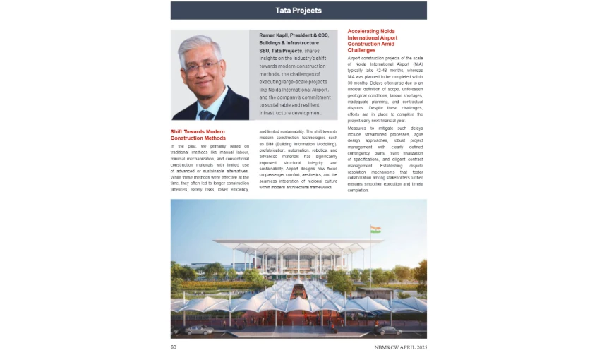  Shift towards modern construction methods