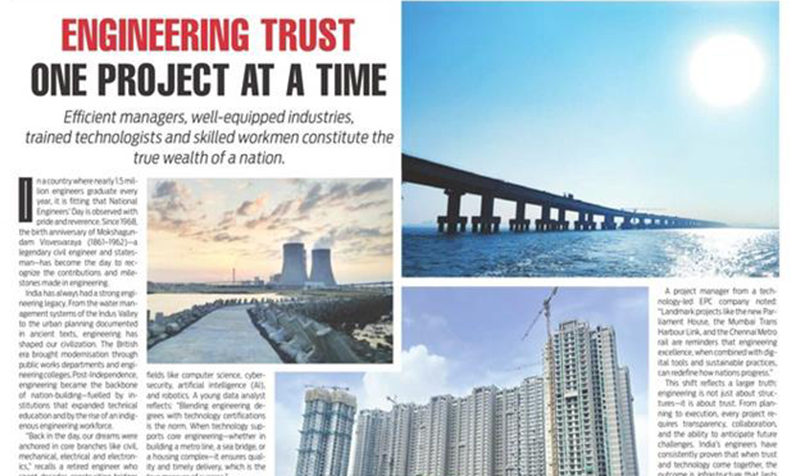 Engineering trust , One project at a time