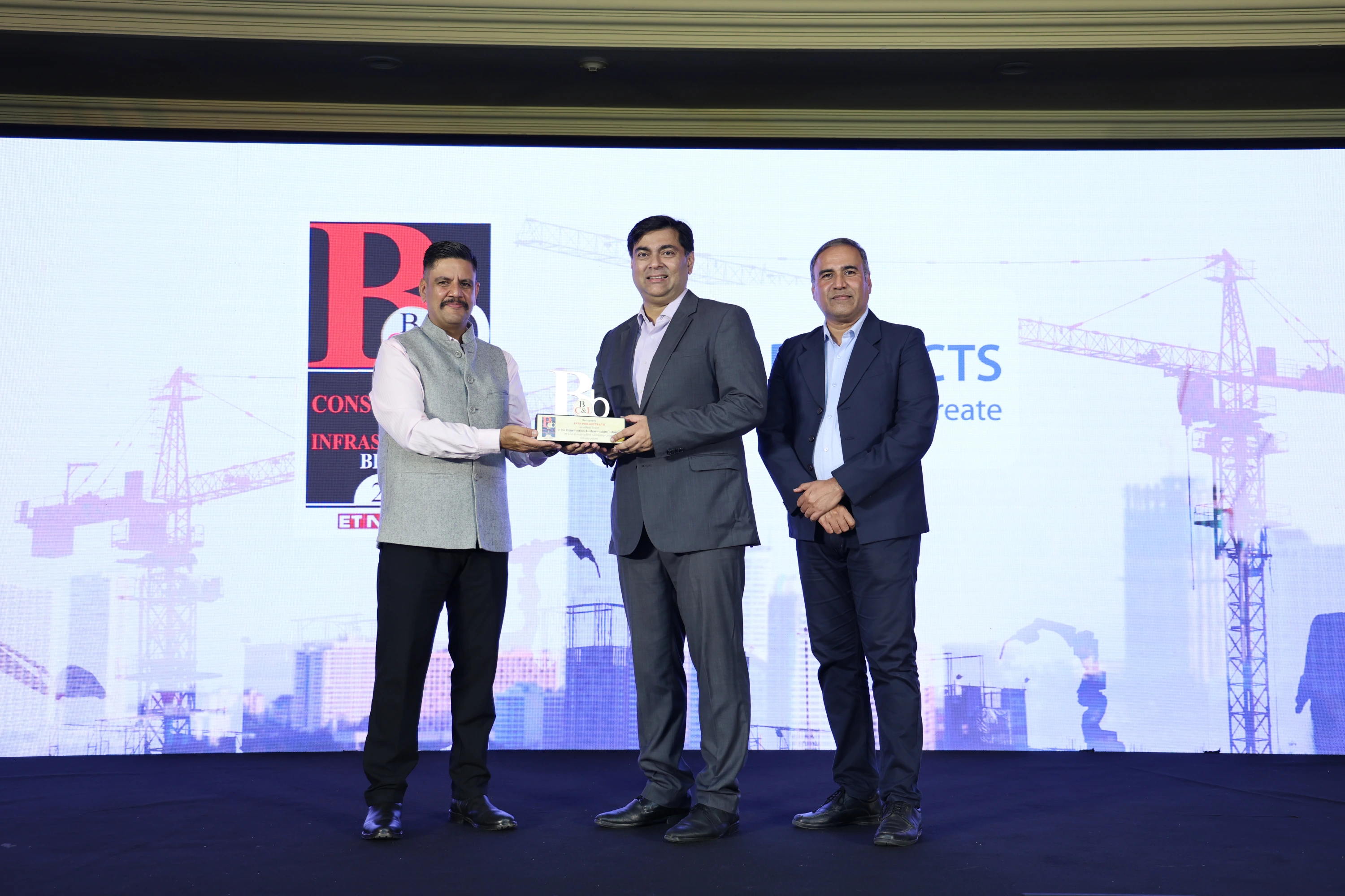 Awarded Best Brand - Civil Construction Company - Urban Infrastructure at ET Now Infra Summit and Awards 2025