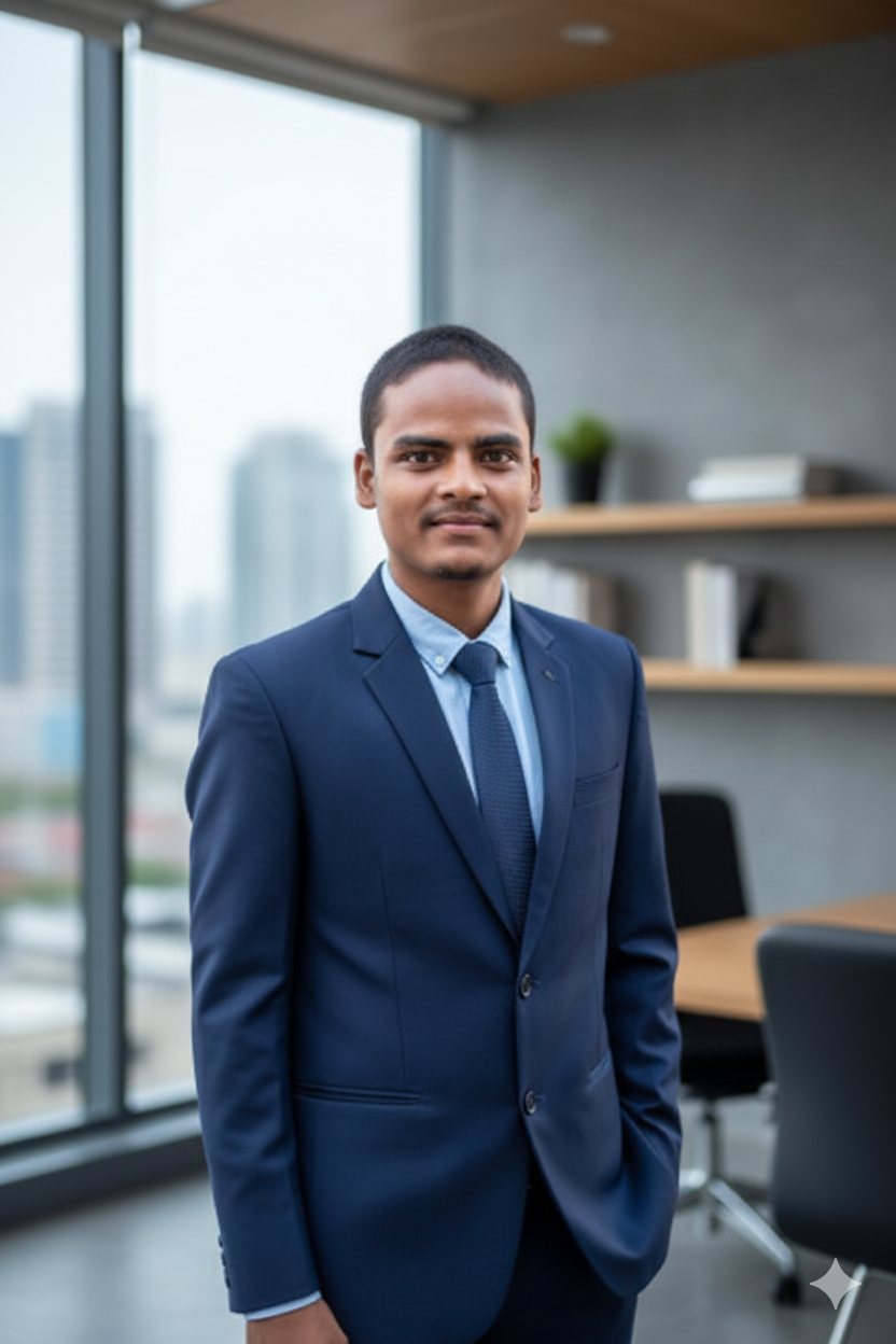 Professional portrait of Aditya Dhanraj