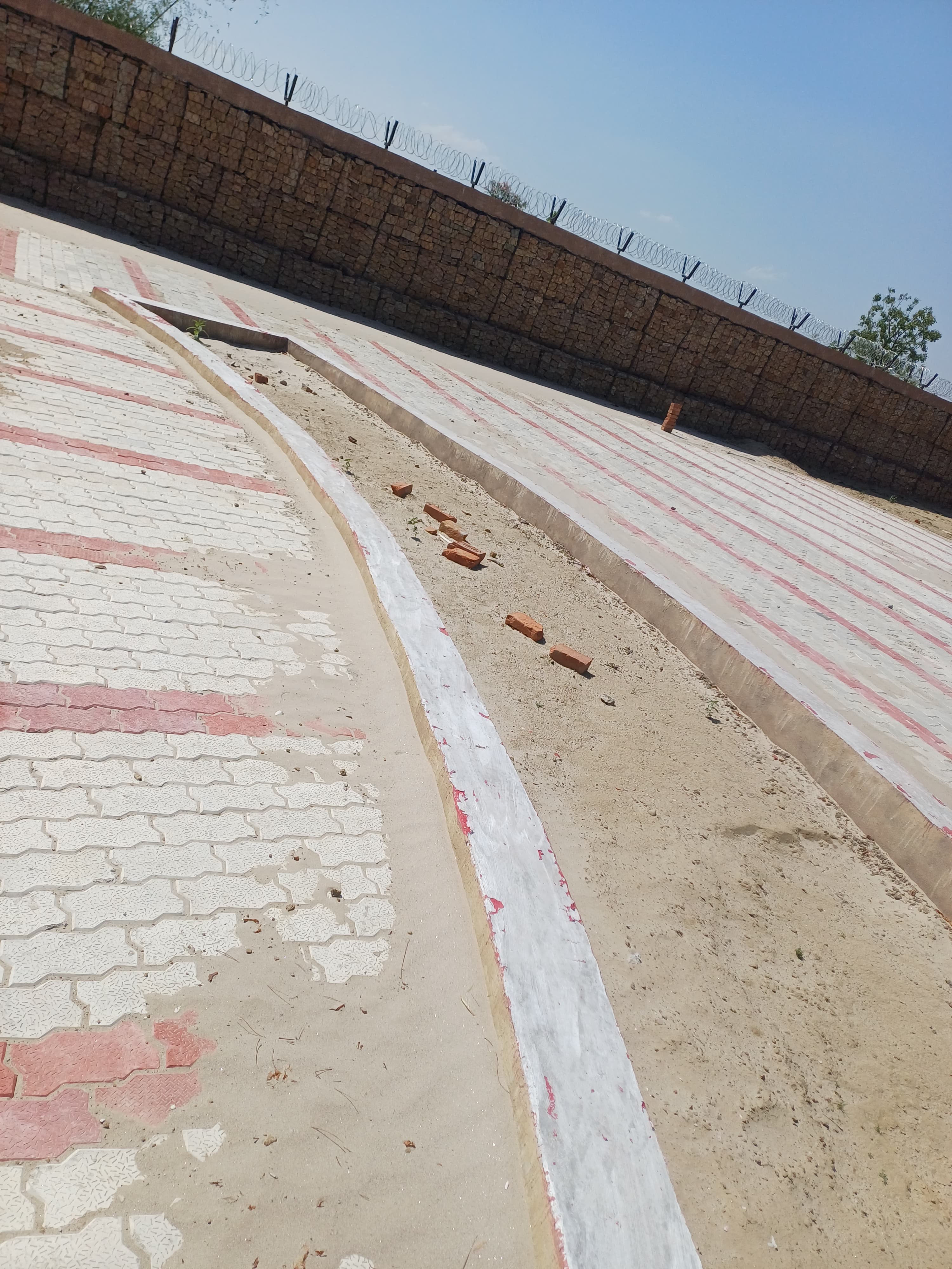 Gabian and stone work