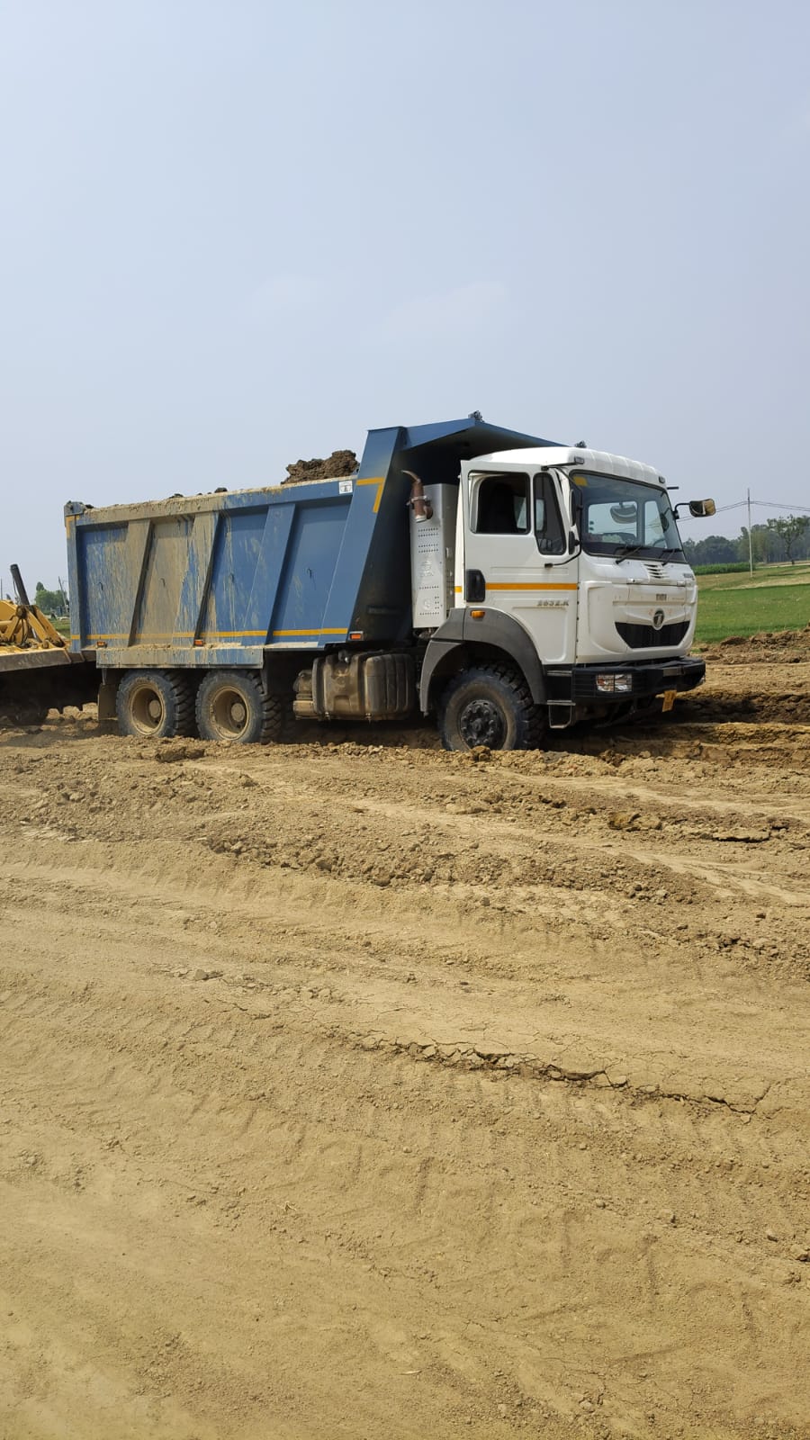 "GHV Infra Group Dumper and Machinery for Civil Construction Work"