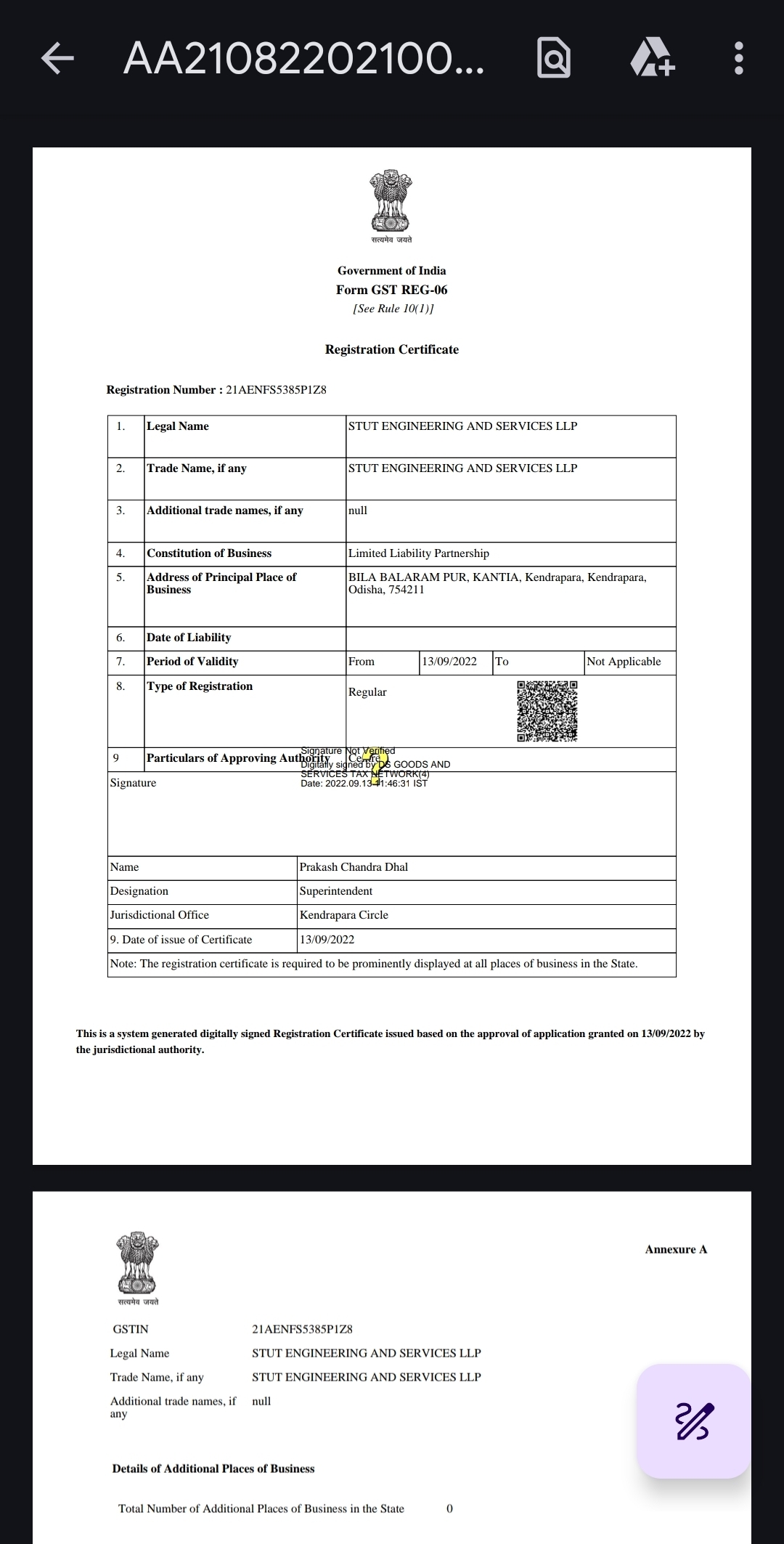 Electrical and civil contractor 