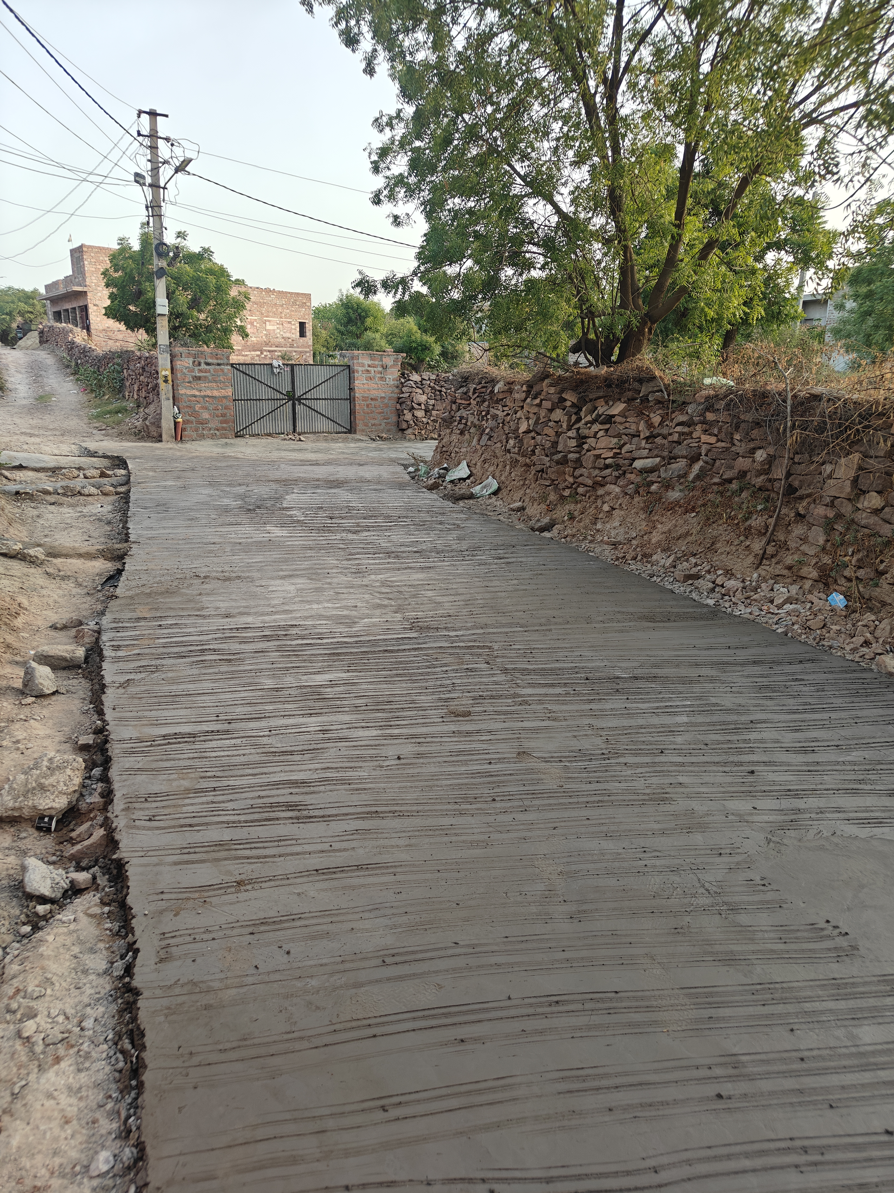 CC work done by our company in various areas of Jodhpur Rajasthan 