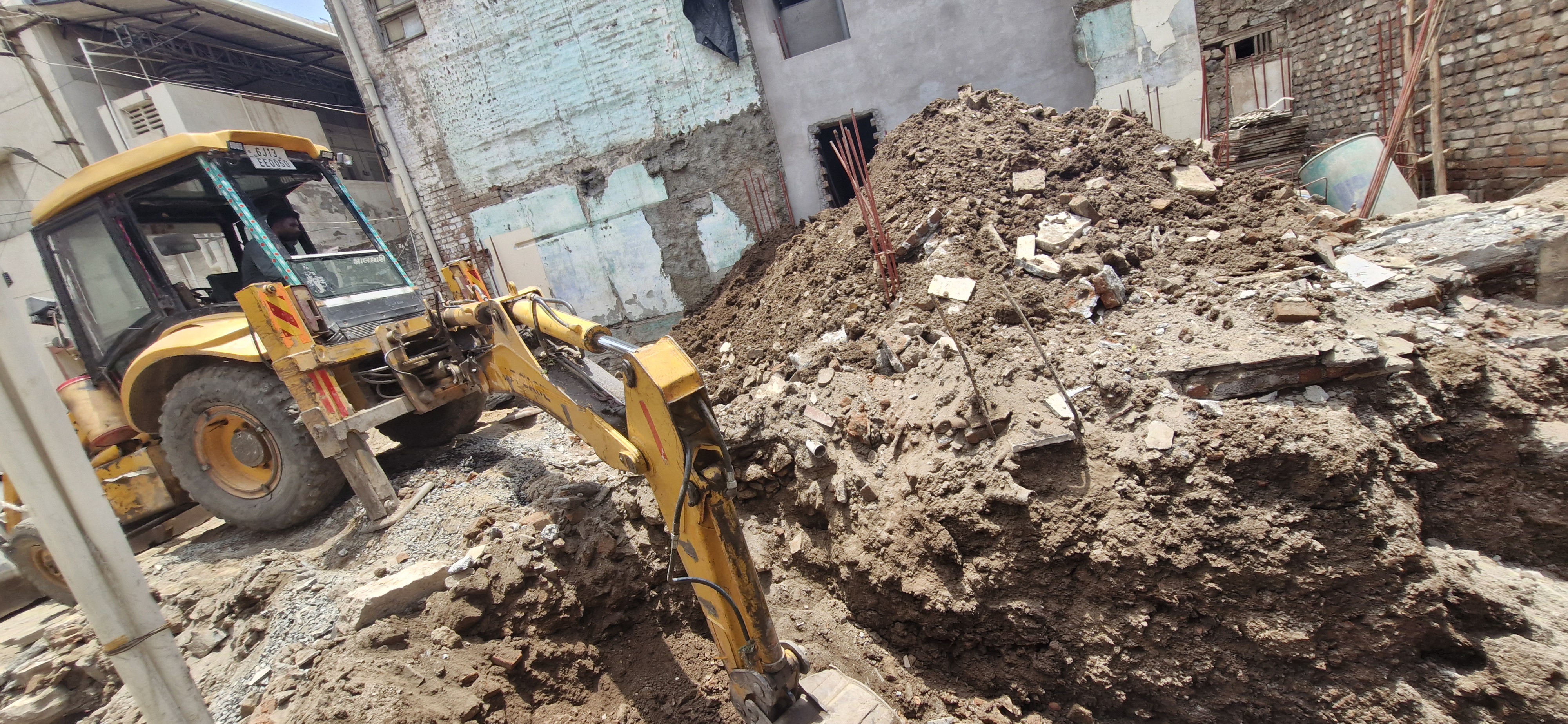 This is one image on our site excavation work for residential building 
