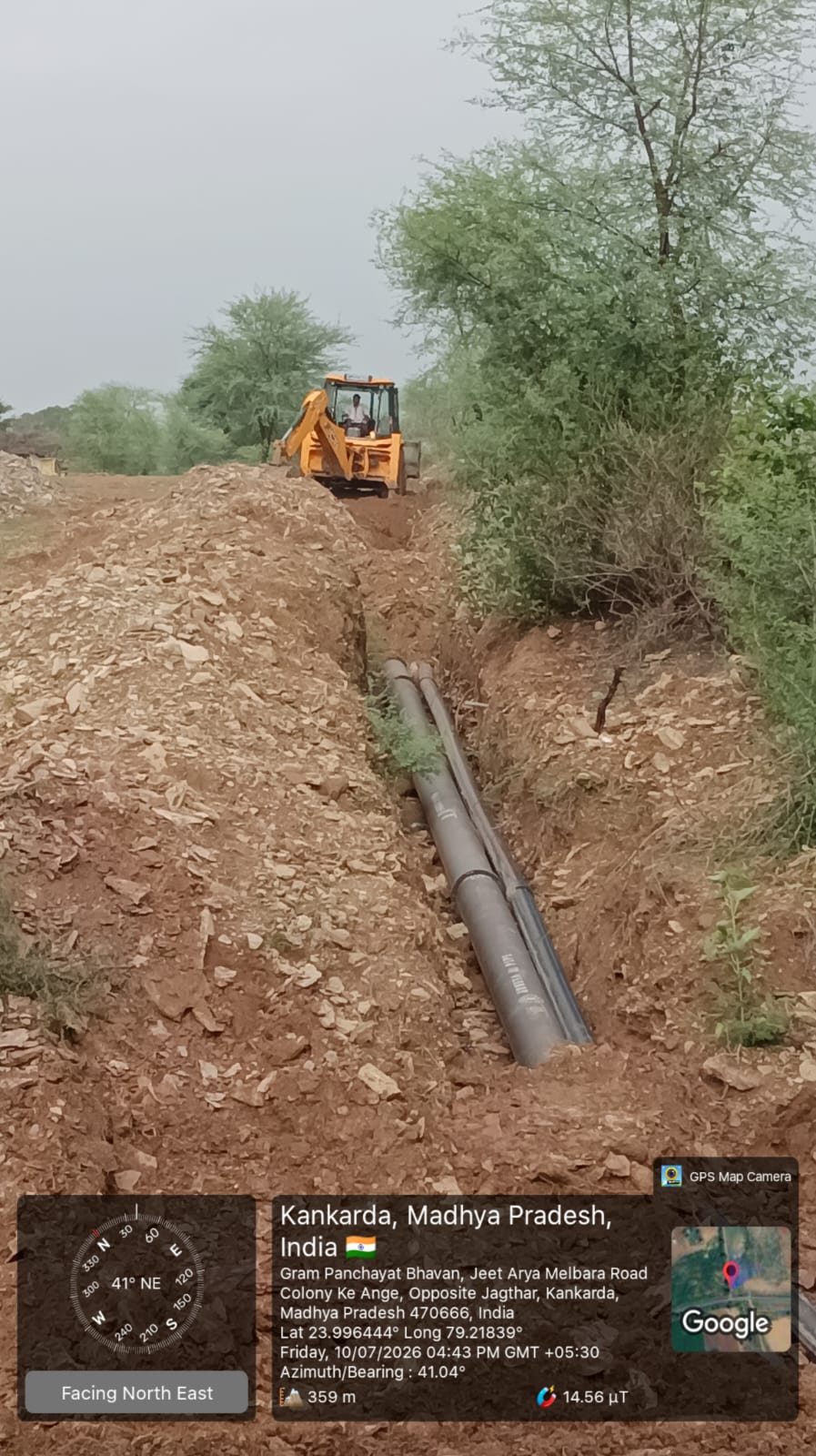 Di pipeline laying 
