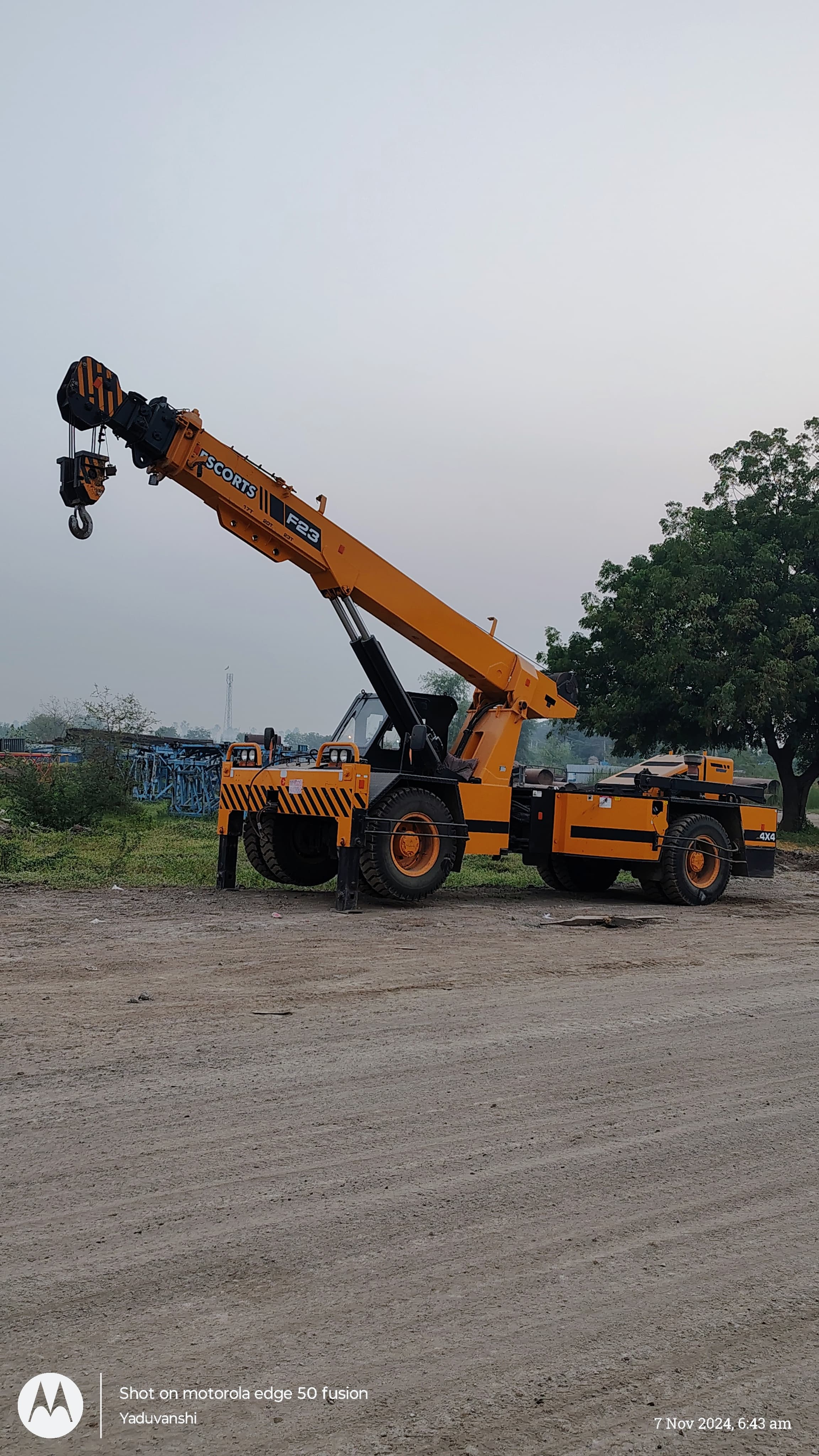 Pick and Carry Crane Rental
