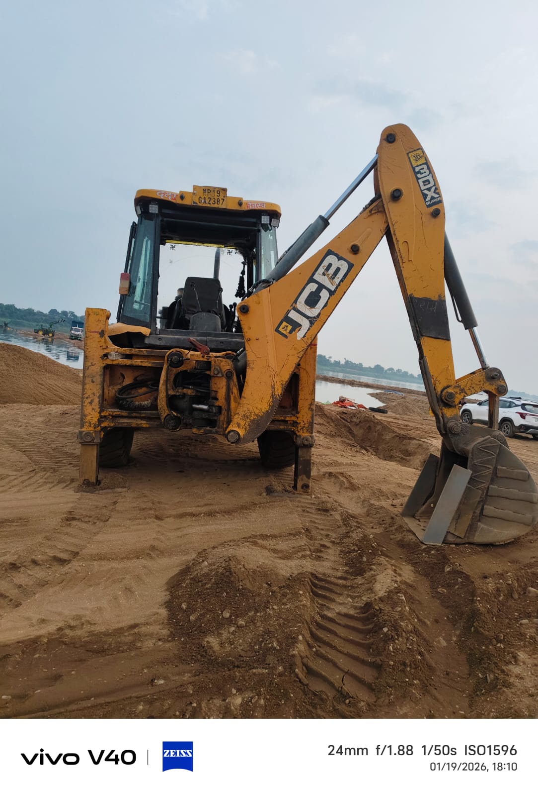 JCB tractor 