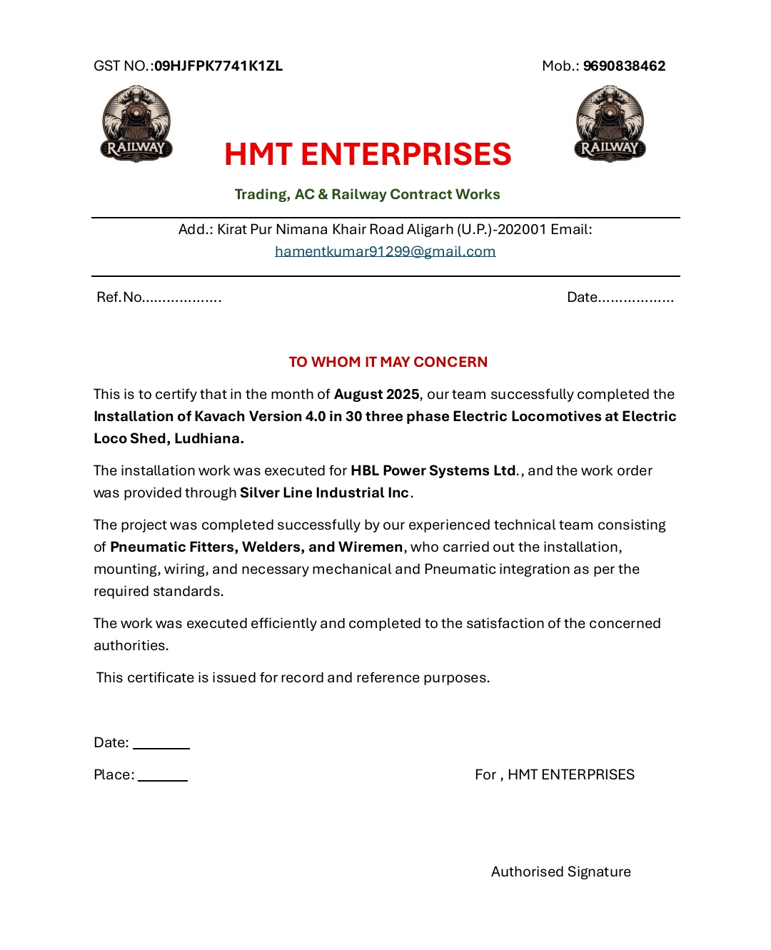 We are ready to work in AMC or Warranty maintenance both