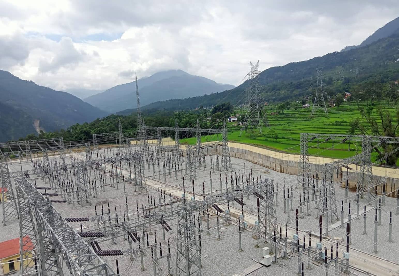 2. 220 kV Kushma Substation Nepal.